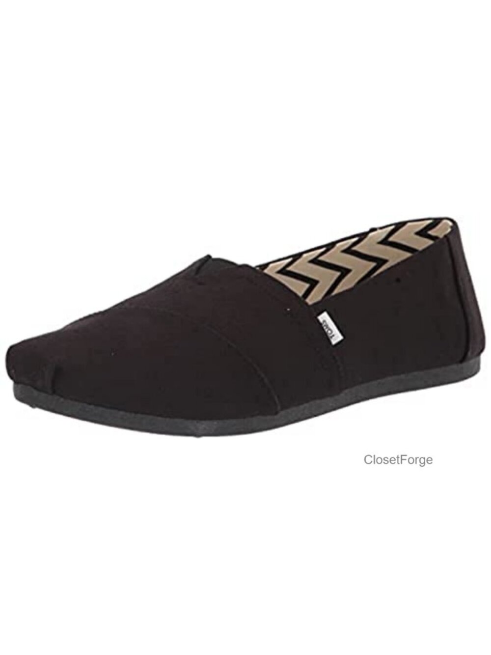 TOMS Alpargata Classic Slip-On Espadrille Recycled Cotton Canvas